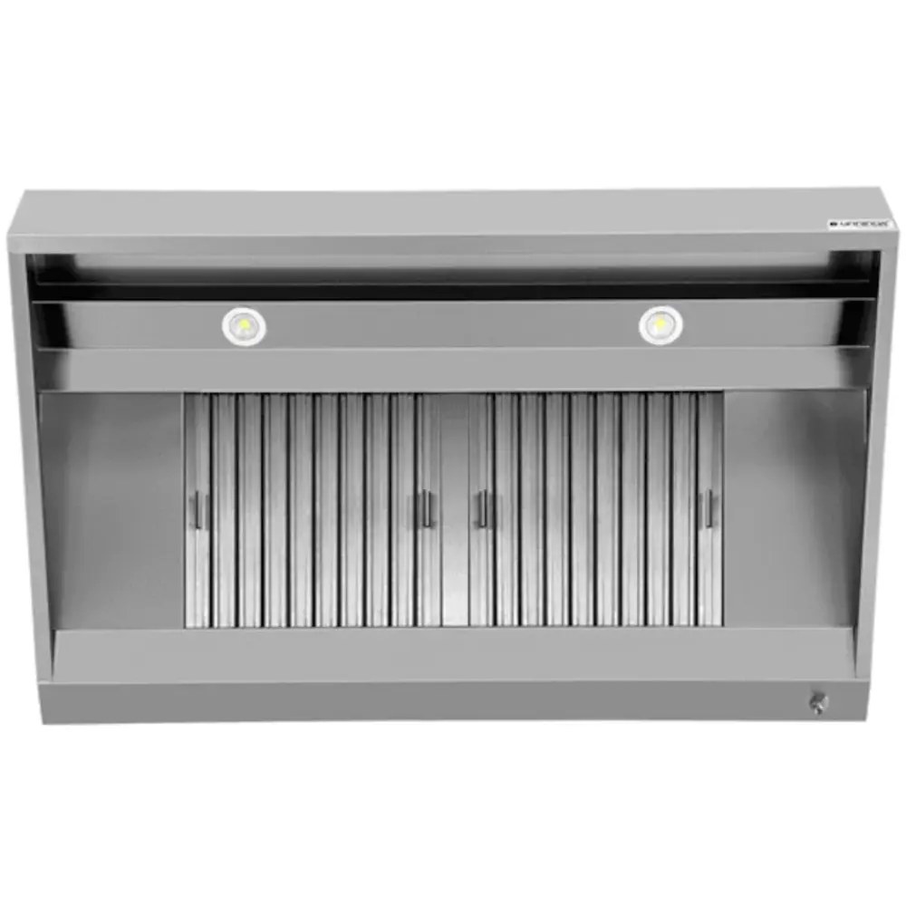 Unninox Afzuigkap Doosmodel | Rvs | 1500x950x400(h)mm