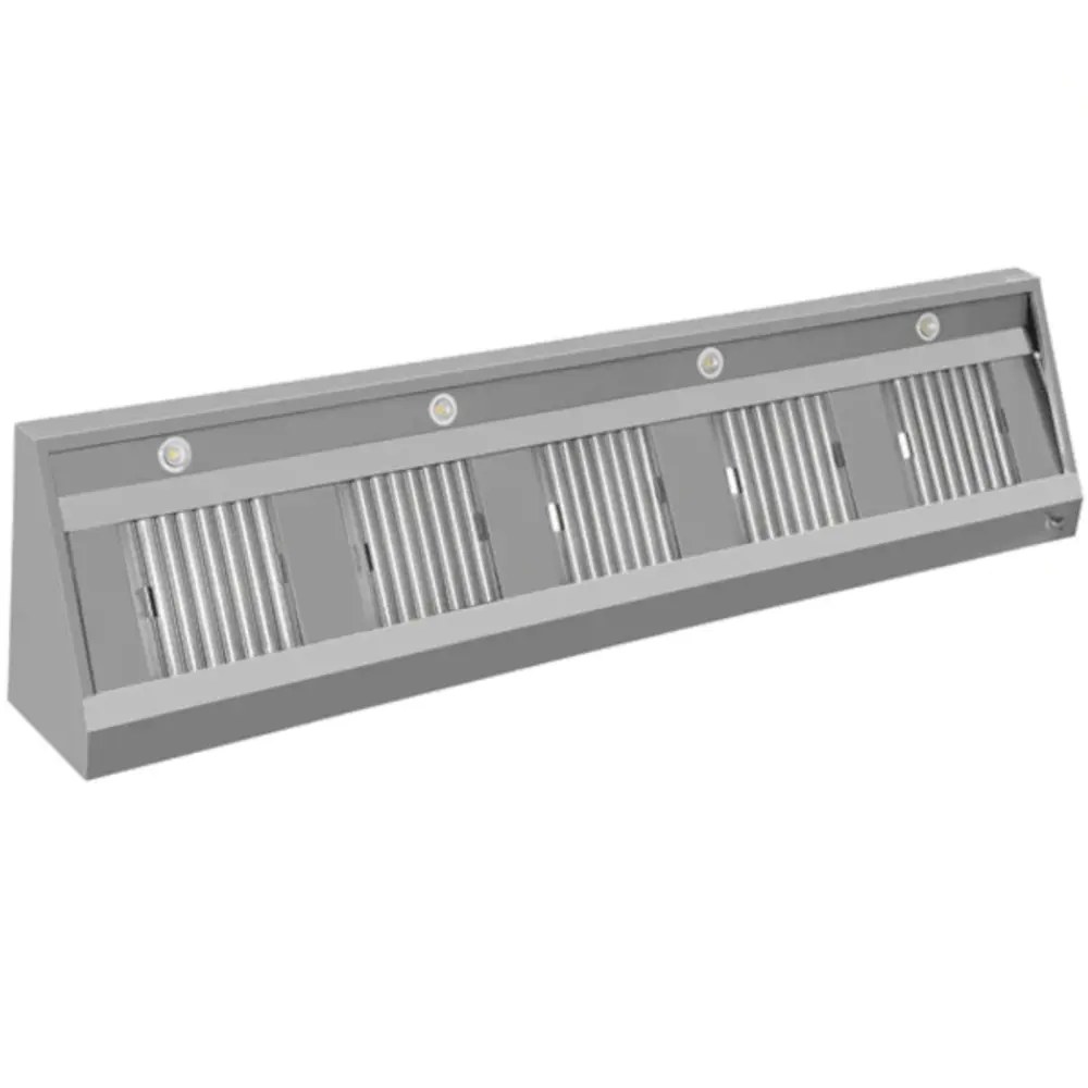 Unninox Rvs Afzuigkap Schuinmodel | 2800x700x400(h)mm
