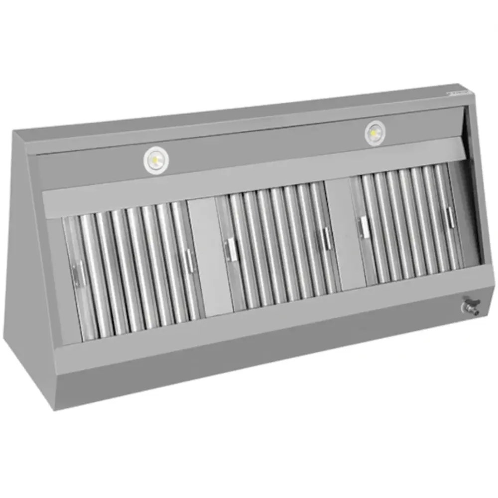 Unninox Rvs Afzuigkap Schuinmodel | 1500x700x400(h)mm