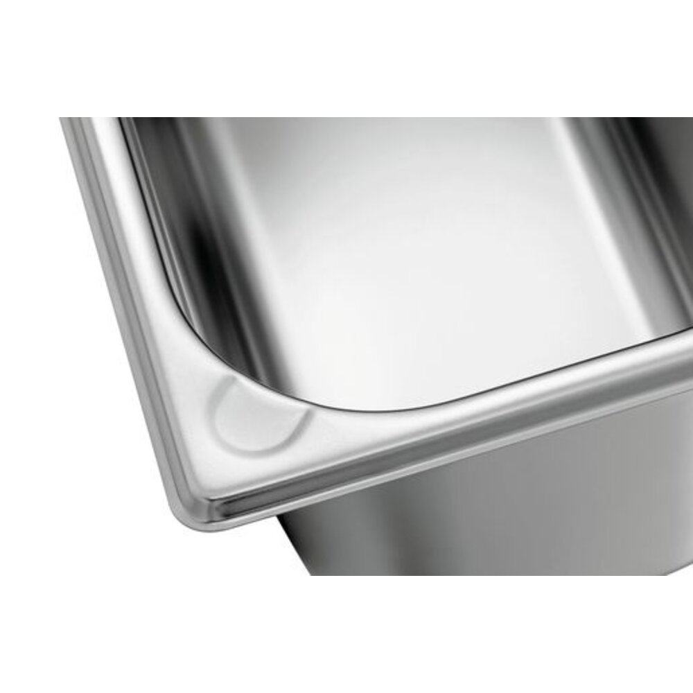 Bartscher Gn-bak | Basic Line | Cns | 1/3 GN | Hoogte 150mm | 325x176x150(h)mm