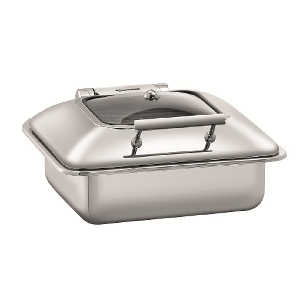 Bartscher Chafing Dish Flexible 5,2l | 2/3 GN | Verhitting Door Vlakke Inductie of Glas Keramische Ingebouwde Kookplaat | 405x425x205(h)mm