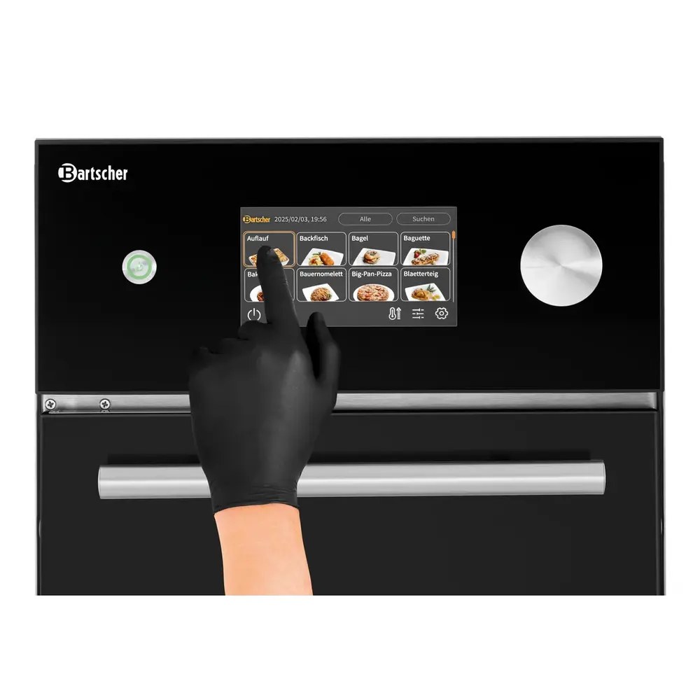 Bartscher High Speed Oven | Snackjet | Elektrisch | 25°c/280°c | Hetelucht + Magnetron | 3.5kw (230v) | Touchscreen + Usb | 465x675x615(h)mm