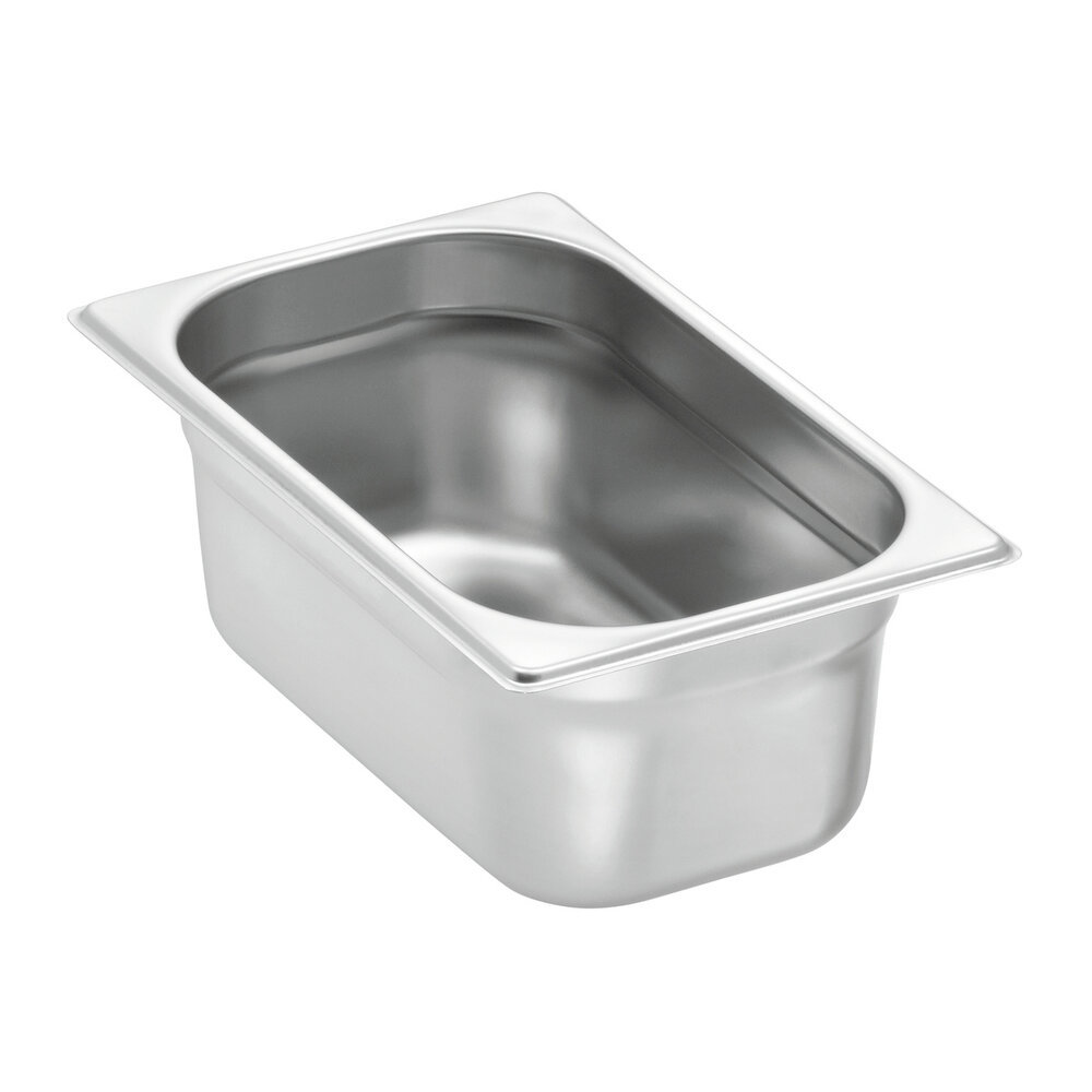 Bartscher Gn-bak | Top Line | Cns | 1/4 GN | Hoogte 100mm | 265x162x100(h)mm