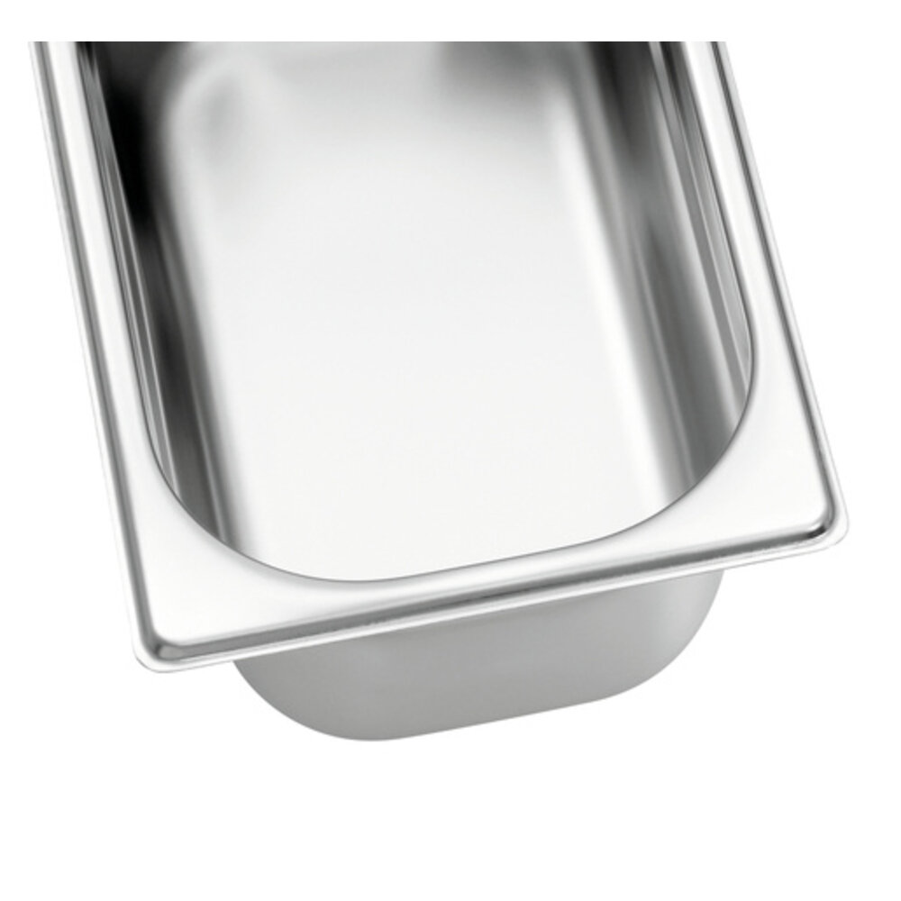 Bartscher Gn-bak | Top Line | Cns | 1/4 GN | Hoogte 100mm | 265x162x100(h)mm