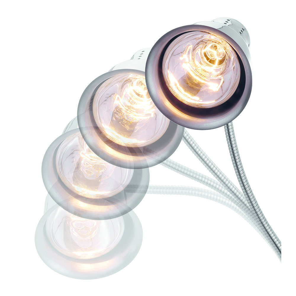 Bartscher Warmhoudlamp | Rvs | 1 Infraroodlamp Ir250 | 230v | 200x250x700(h)mm
