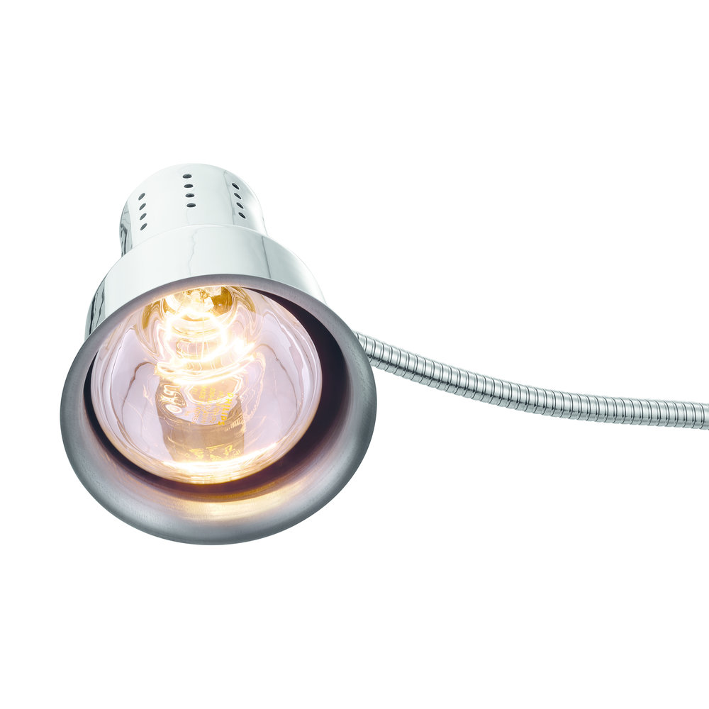 Bartscher Warmhoudlamp | Rvs | 1 Infraroodlamp Ir250 | 230v | 200x250x700(h)mm