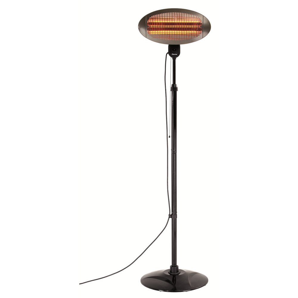 Bartscher Terras-verwarmer St2000 E | 2kw | Trekschakelaar | 550x500x2100(h)mm