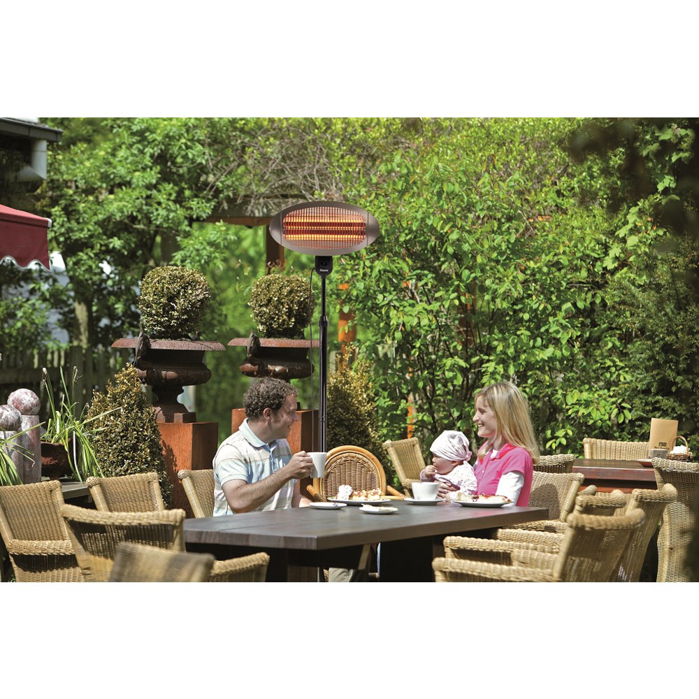 Bartscher Terras-verwarmer St2000 E | 2kw | Trekschakelaar | 550x500x2100(h)mm