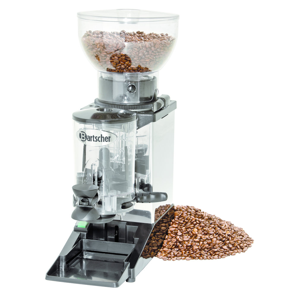 Bartscher Koffiemolen Model Tauro | Toerental Max. 1300p/min | 230v | 165x390x510(h)mm