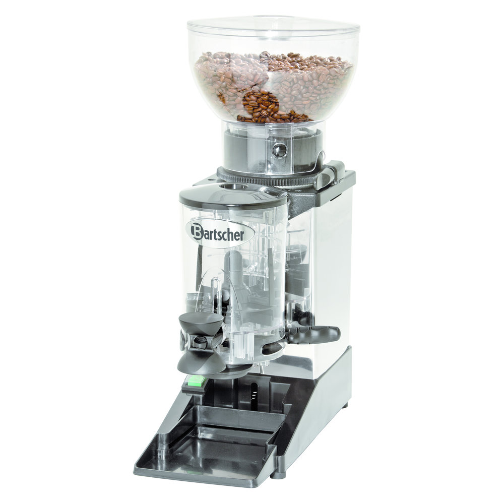 Bartscher Koffiemolen Model Tauro | Toerental Max. 1300p/min | 230v | 165x390x510(h)mm