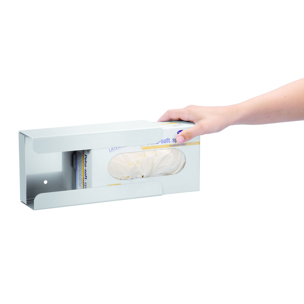 Bartscher Handschoendispenser Rvs K10 | Inschuiven Van de Verpakking | 130x80x251(h)mm