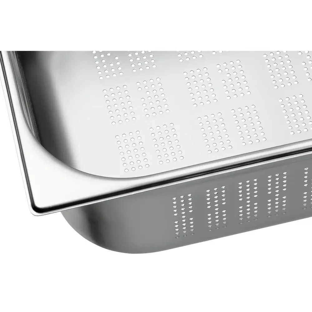 Bartscher Gn-bak | Top Line | Cns | 2/3 GN | Hoogte 150mm | Geperforeerd | 354x325x150(h)mm