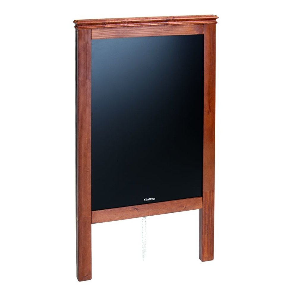 Bartscher Krijtstoepbord | Bistro | Hout | Schrijfvlak 530x795mm