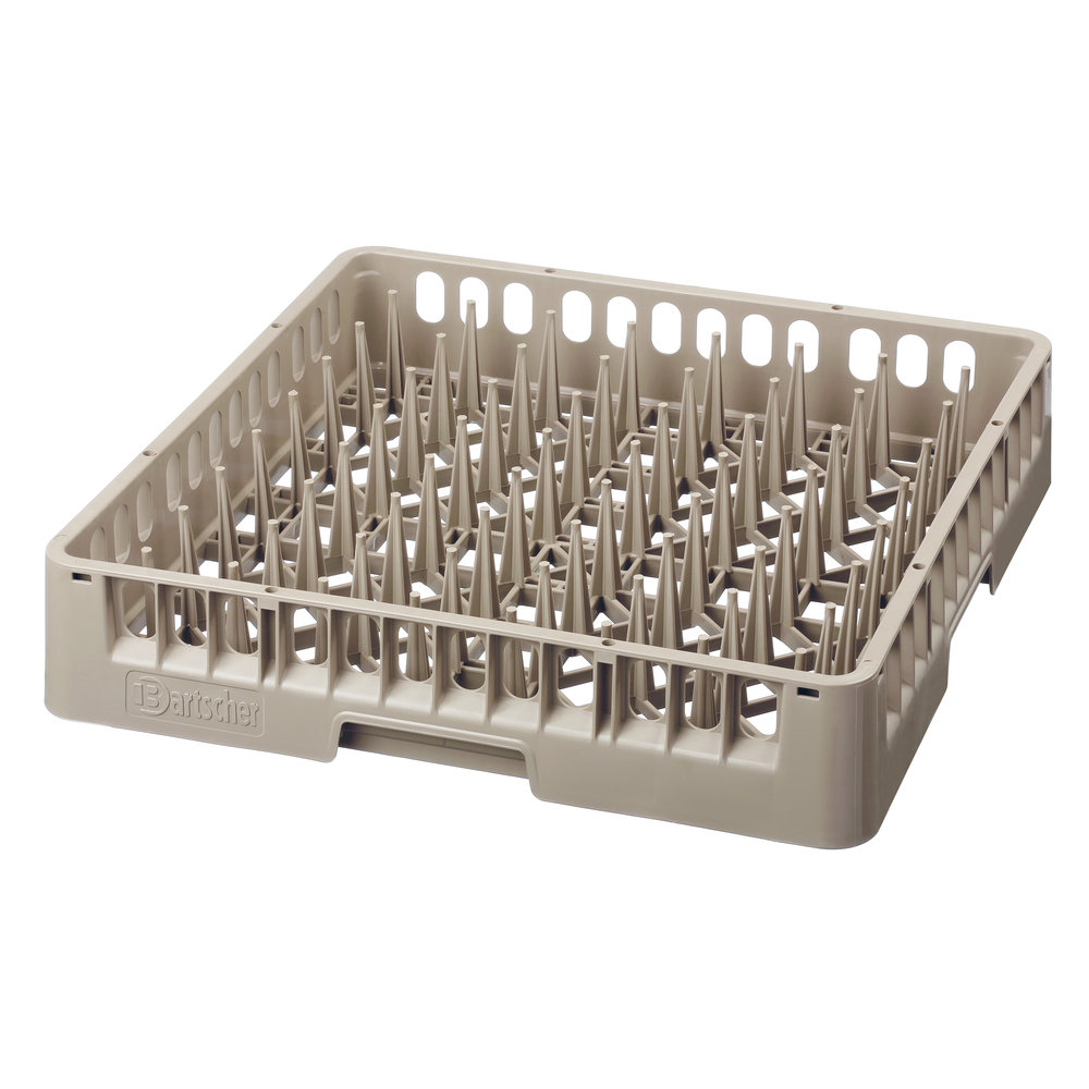 Bartscher Bordenkorf/dienbladenkorf Kunststof Bruin | 1 Vak | 500x500x100(h)mm
