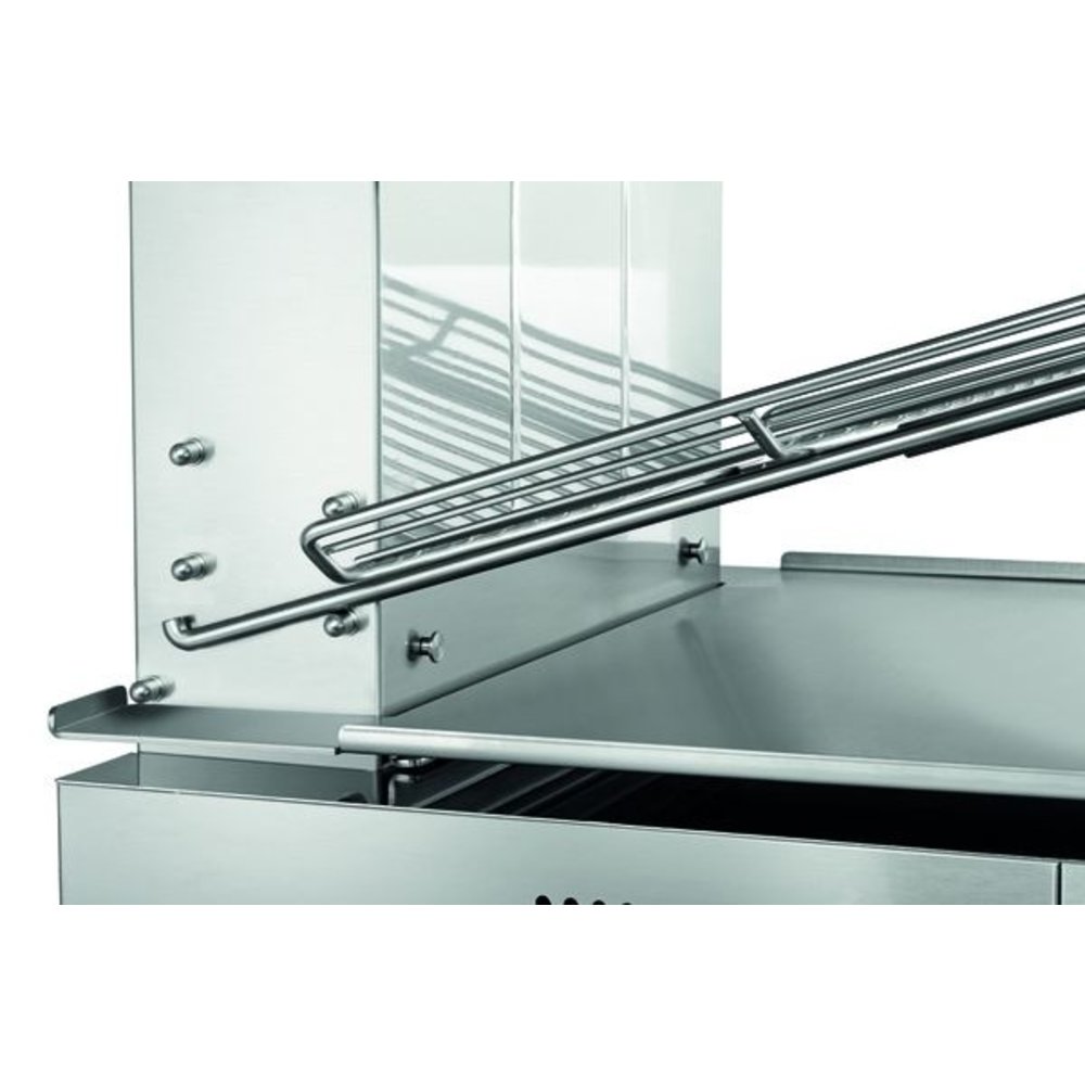 Bartscher Salamander | Elektrisch | Hi-light 600-2z Rvs | 4.5kw | Infrarood Warmtestraler | 590x550x515(h)mm