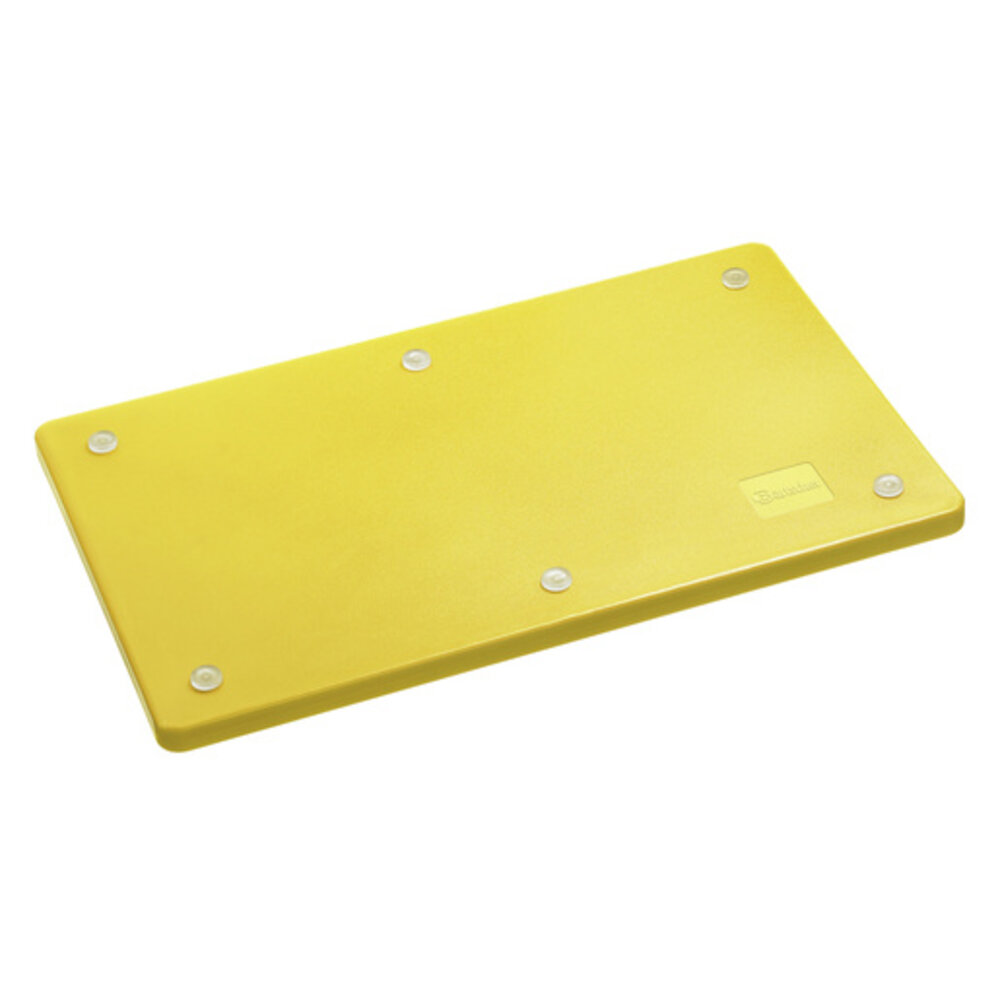 Bartscher Snijplank | Pro | Hdpe | Geel | Haccp | Sapgeul | 530x325x24(h)mm
