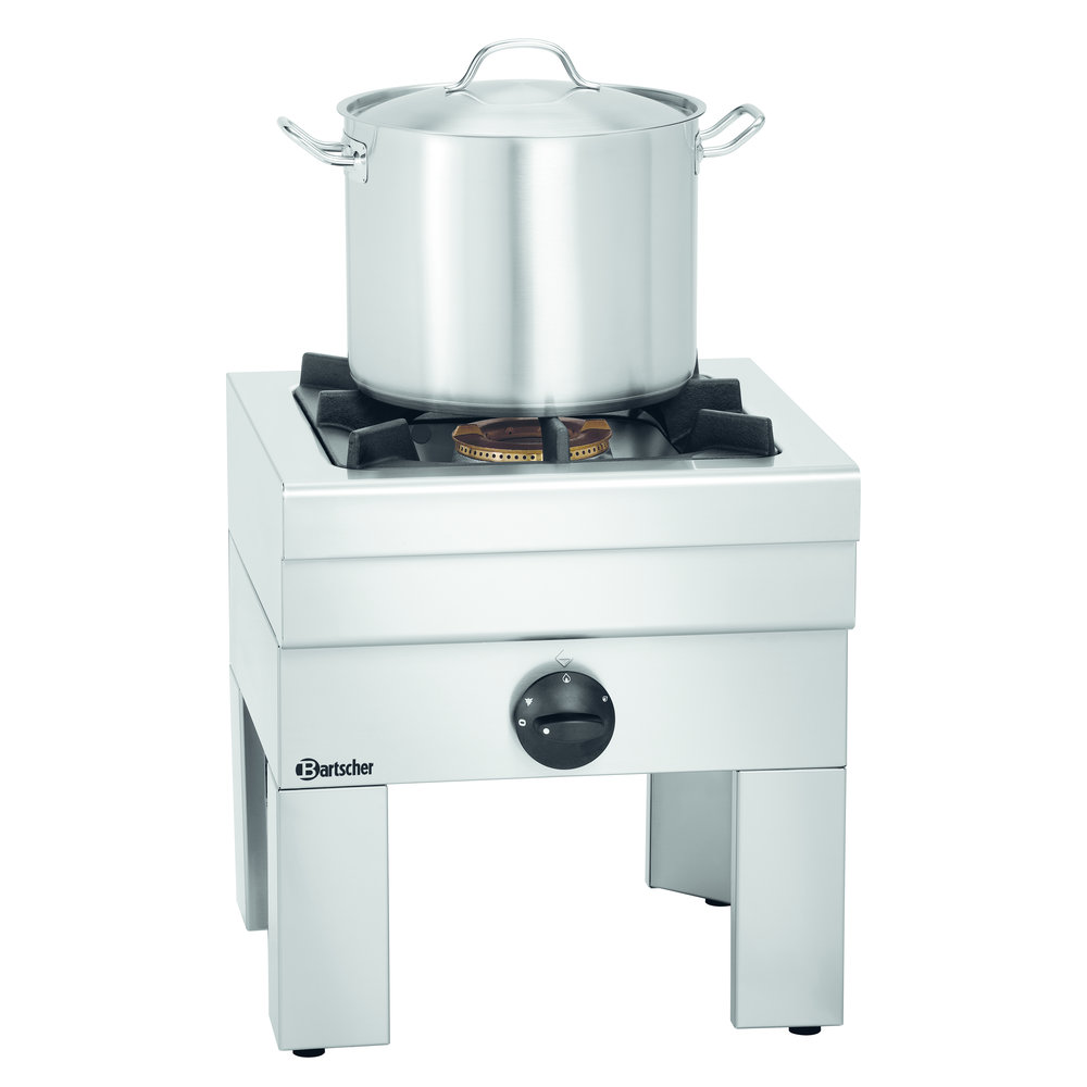 Bartscher Wokbrander Gas G-2kb 1k700 | 7kw | Gietijzeren Frame | 450x475x500(h)mm