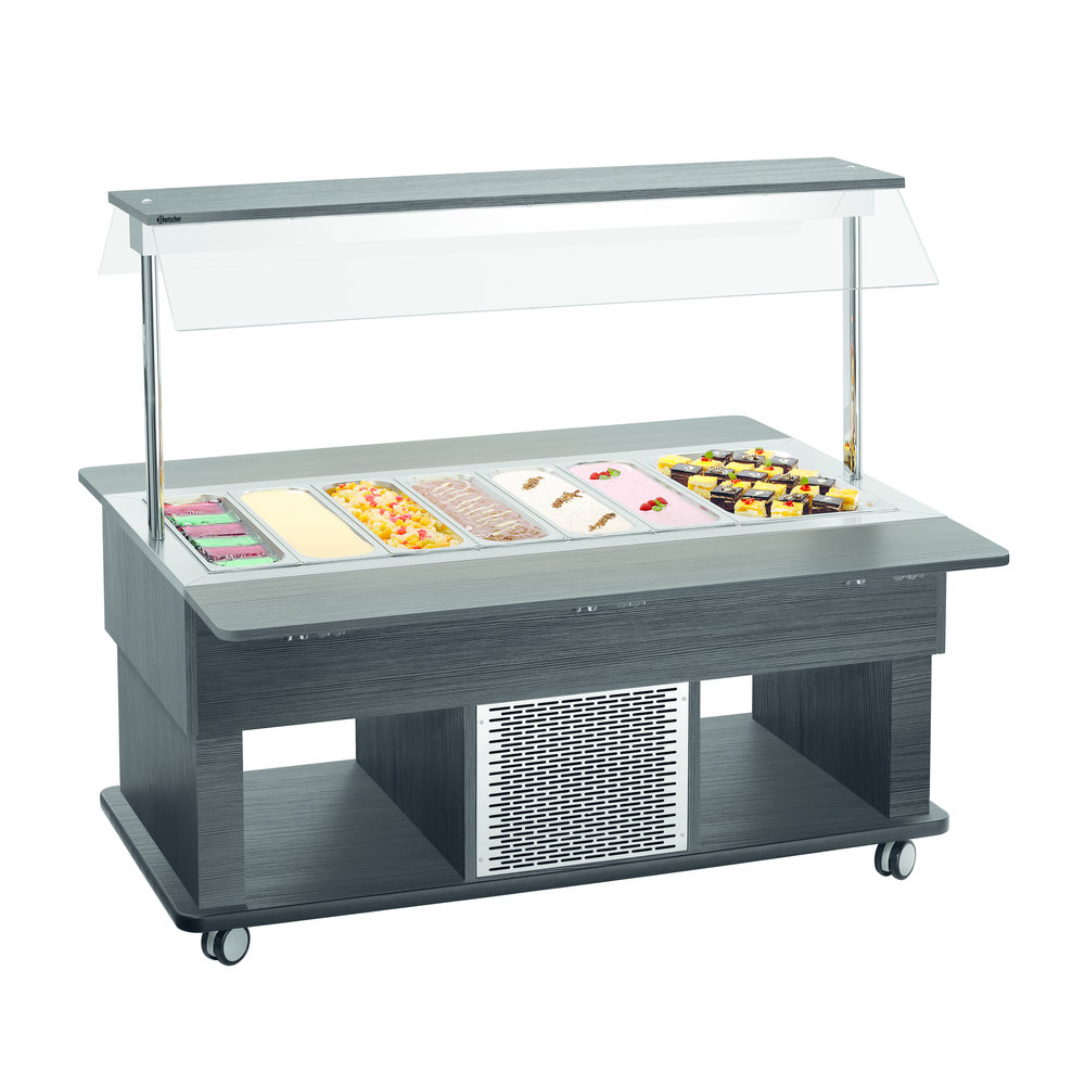 Bartscher Gekoelde Buffetwagen Kids | 4x 1/1 GN | Statisch | 230v | 1420x1150x11509h)mm
