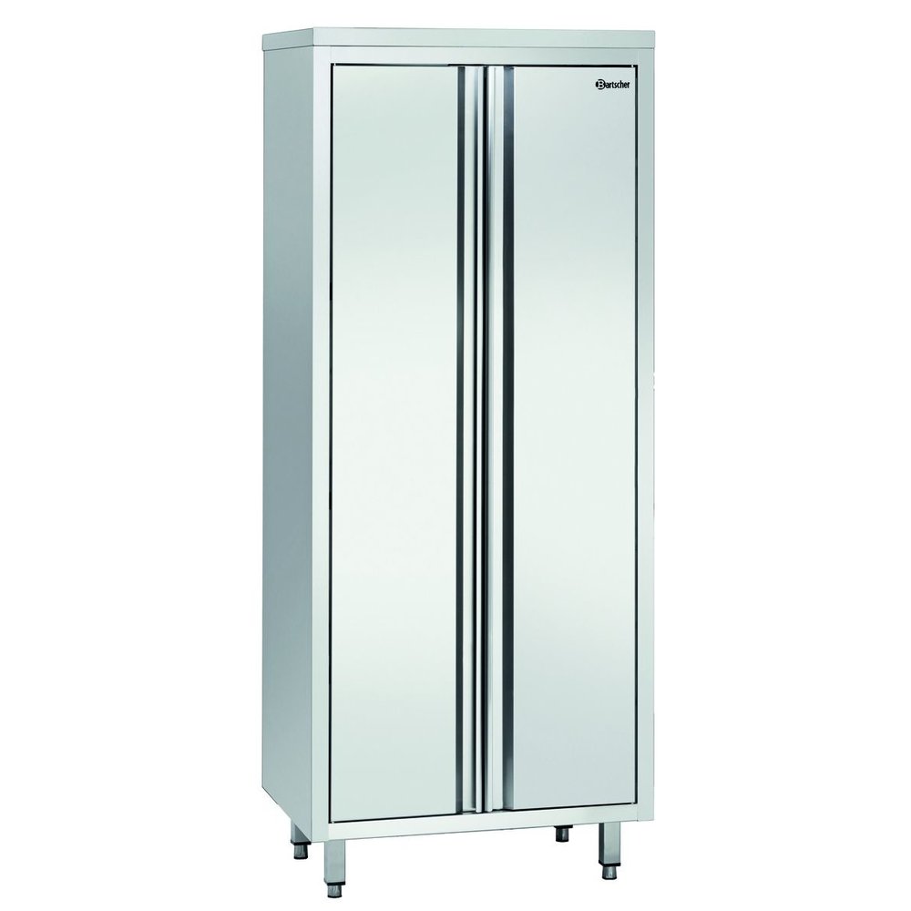 Bartscher Servieskast Rvs 2 Deuren | 3 Tussenschappen Verstelbaar | 1000x700x2000(h)mm