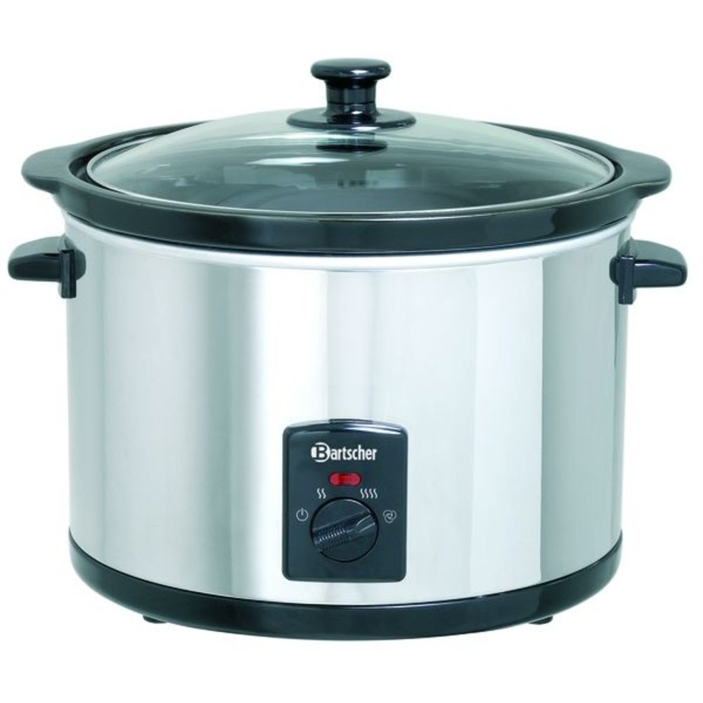 Bartscher Slowcooker | Aluminium | 5.5l | 230v | 345x345x276(h)mm