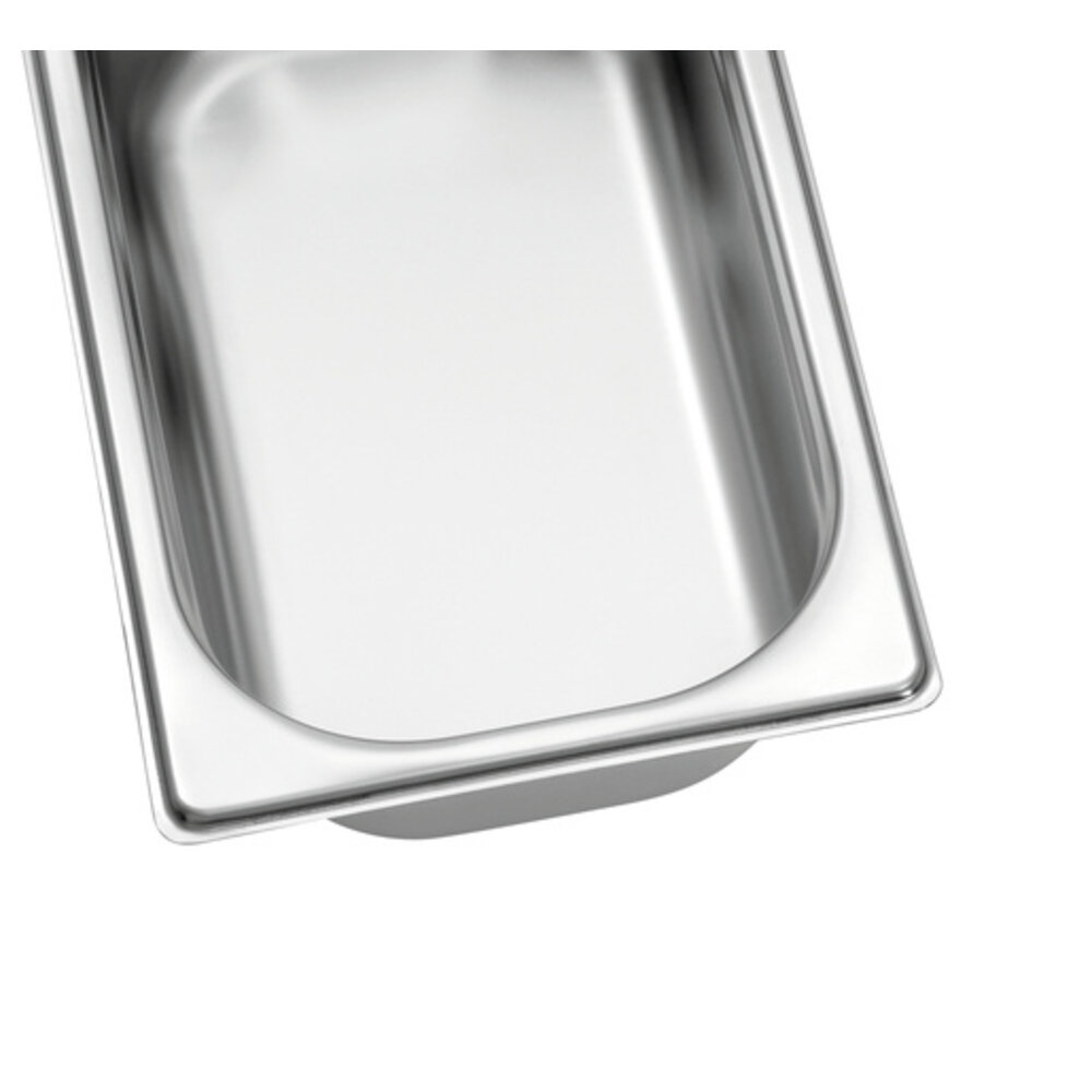 Bartscher Gn-bak | Top Line | Cns | 1/4 GN | Hoogte 65mm | 265x162x65(h)mm