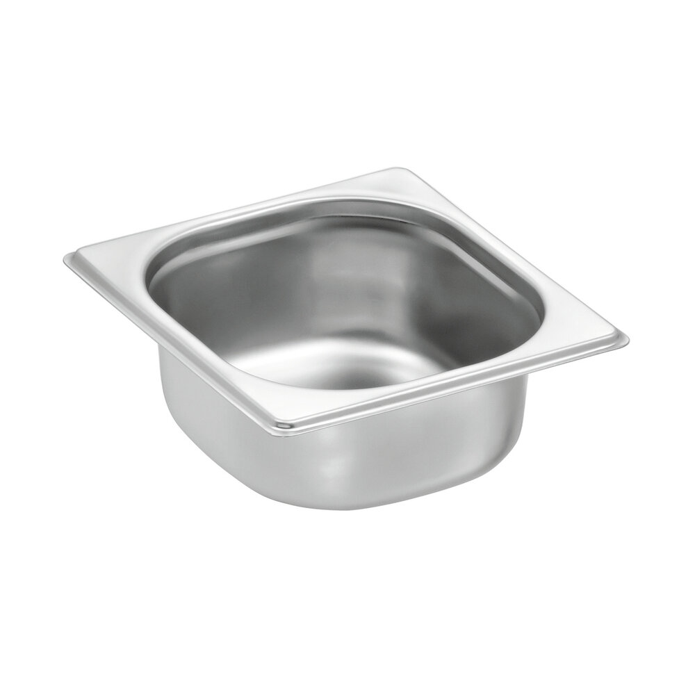 Bartscher Gn-bak | Top Line | Cns | 1/6 GN | Hoogte 65mm | 176x162x65(h)mm
