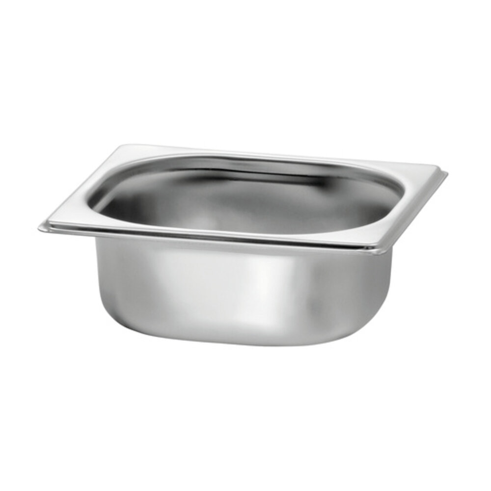 Bartscher Gn-bak | Top Line | Cns | 1/6 GN | Hoogte 65mm | 176x162x65(h)mm