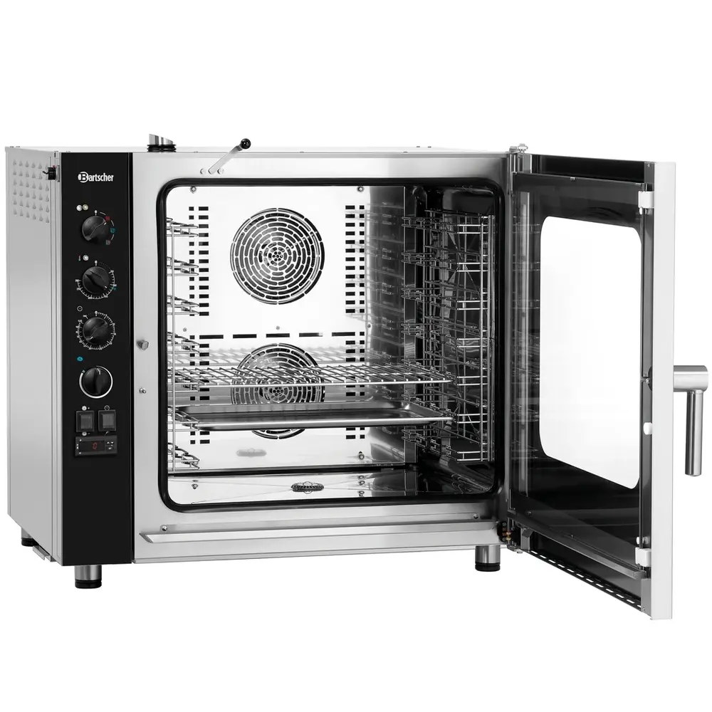 Bartscher Combisteamer | Silversteam2 | Elektrisch | 7 Niveaus (1/1 Gn) | 50°c/280°c | 9.6kw (400v) | 905x840x860(h)mm