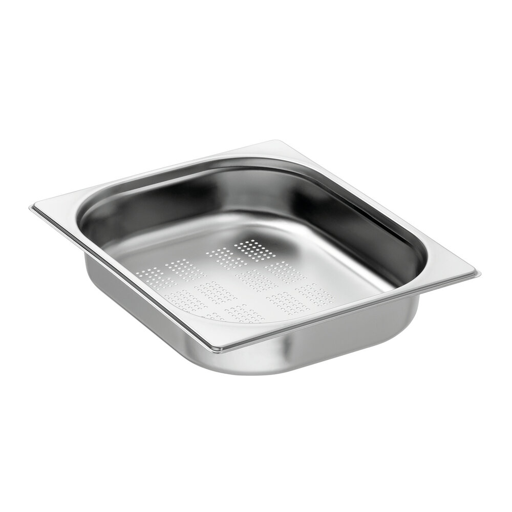 Bartscher Gn-bak | Top Line | Cns | 1/2 GN | Hoogte 65mm | Geperforeerd | 325x265x65(h)mm