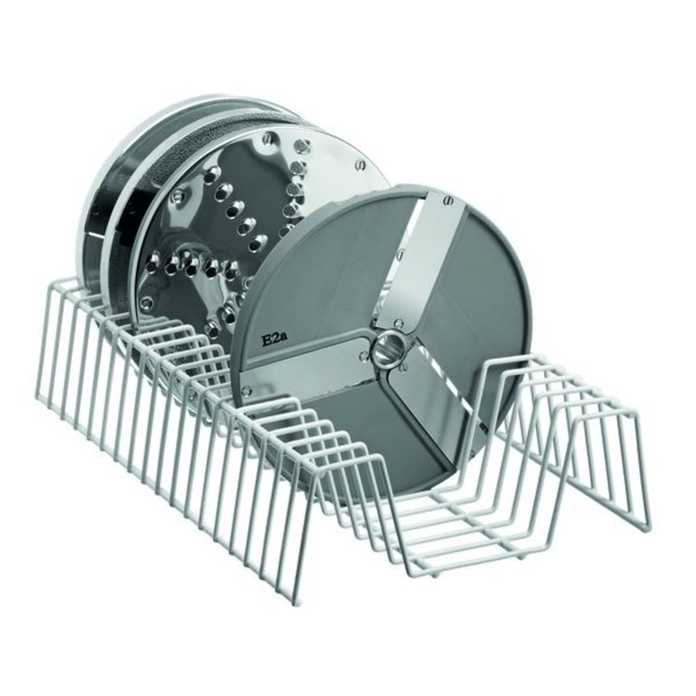 Bartscher Schijfstandaard Rvs | Cap. 10-18 Snijschijven | 400x245x85(h)mm
