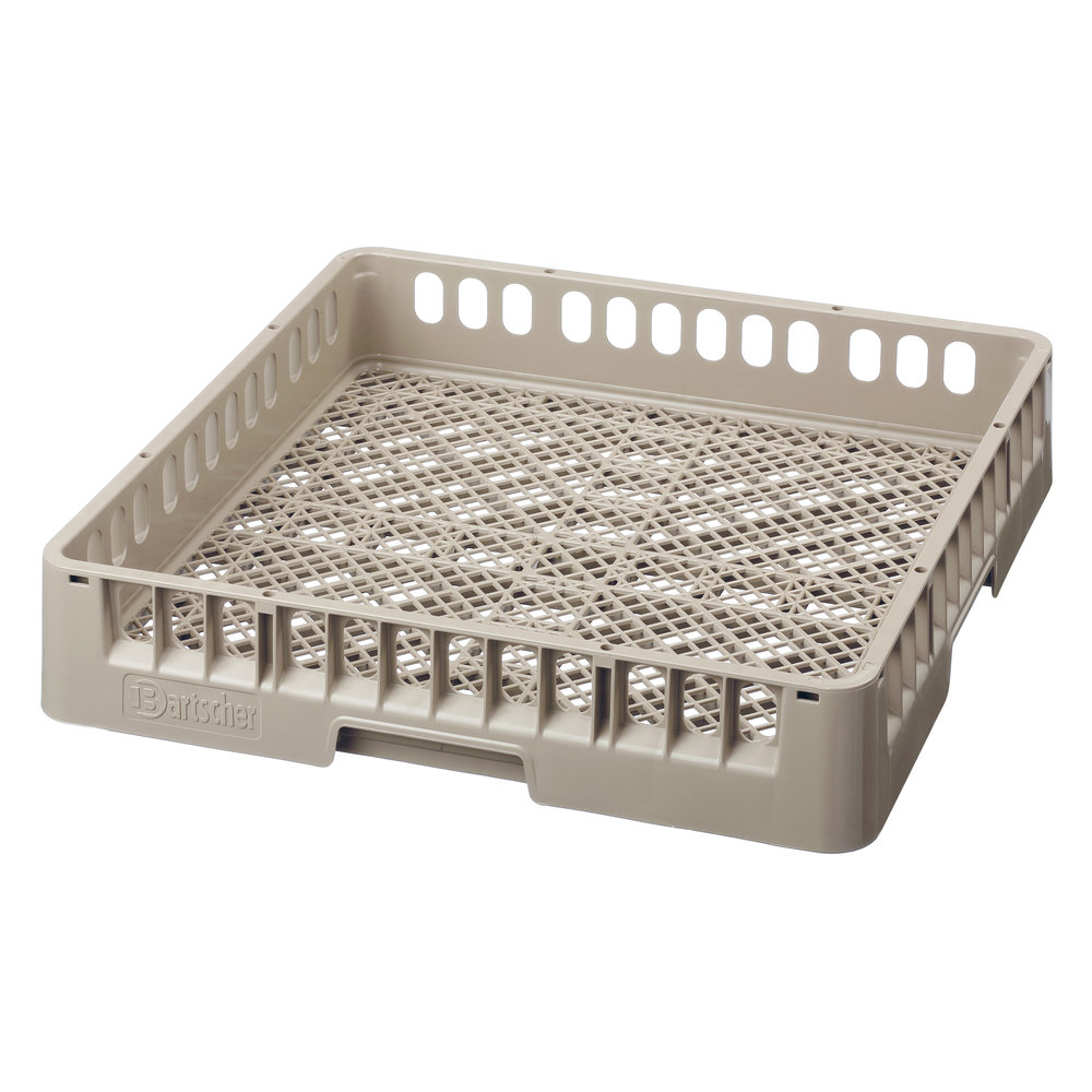 Bartscher Bestekkorf Kunststof Bruin | 1 Vak | 500x500x100(h)mm