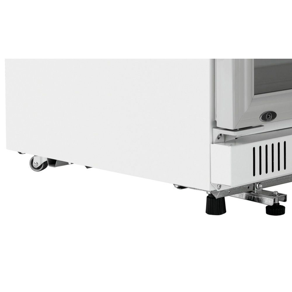Bartscher Koelkast | 360l | Wit | +1°c/+10°c | Geventileerd | 0.18kw | Wielen | 620x635x1732(h)mm
