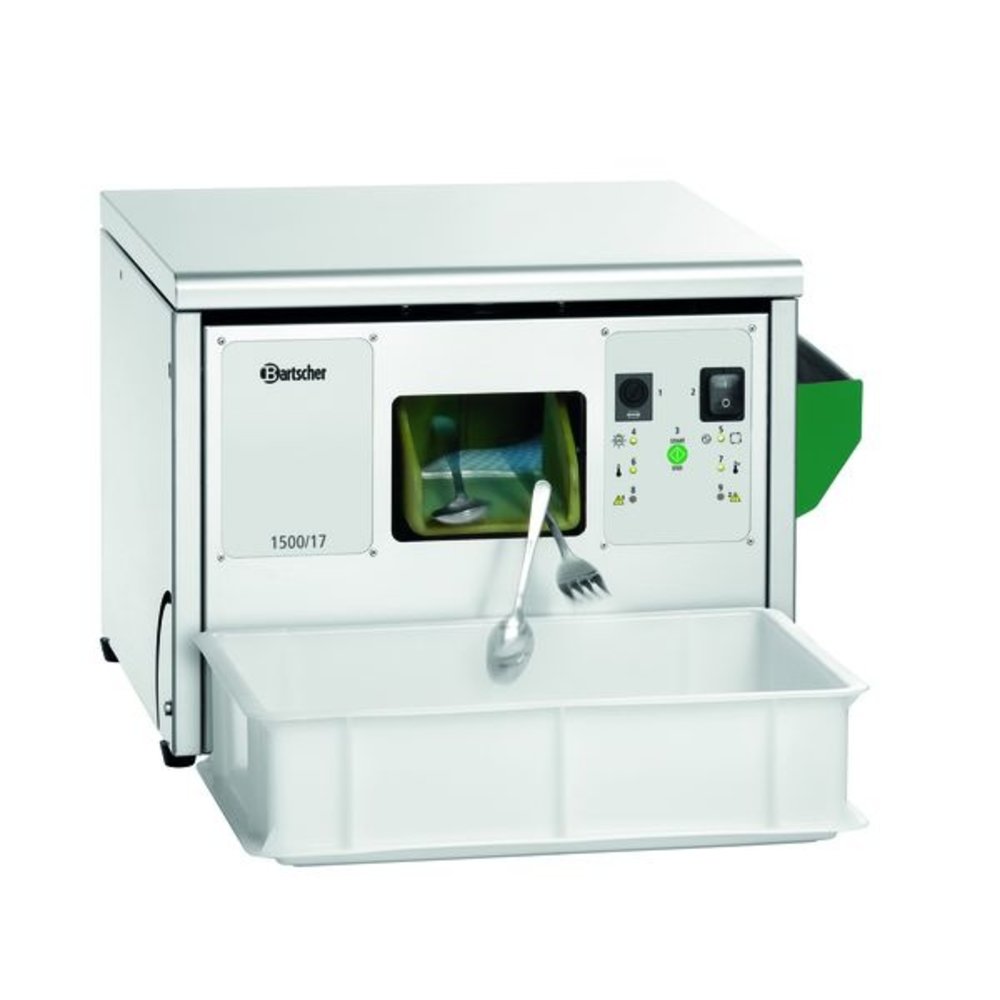 Bartscher Bestek Poleermachine Rvs | 230v | Cap. 1.500p/u | 510x440x345(h)mm