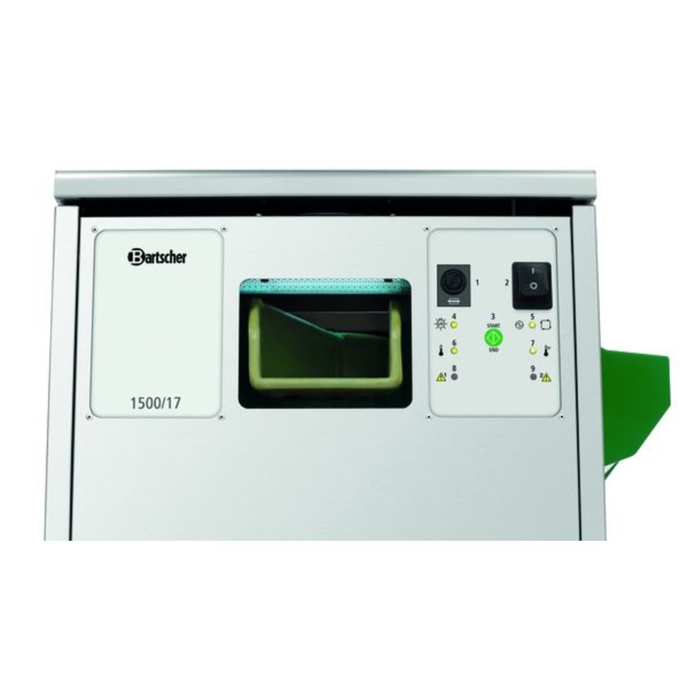 Bartscher Bestek Poleermachine Rvs | 230v | Cap. 1.500p/u | 510x440x345(h)mm