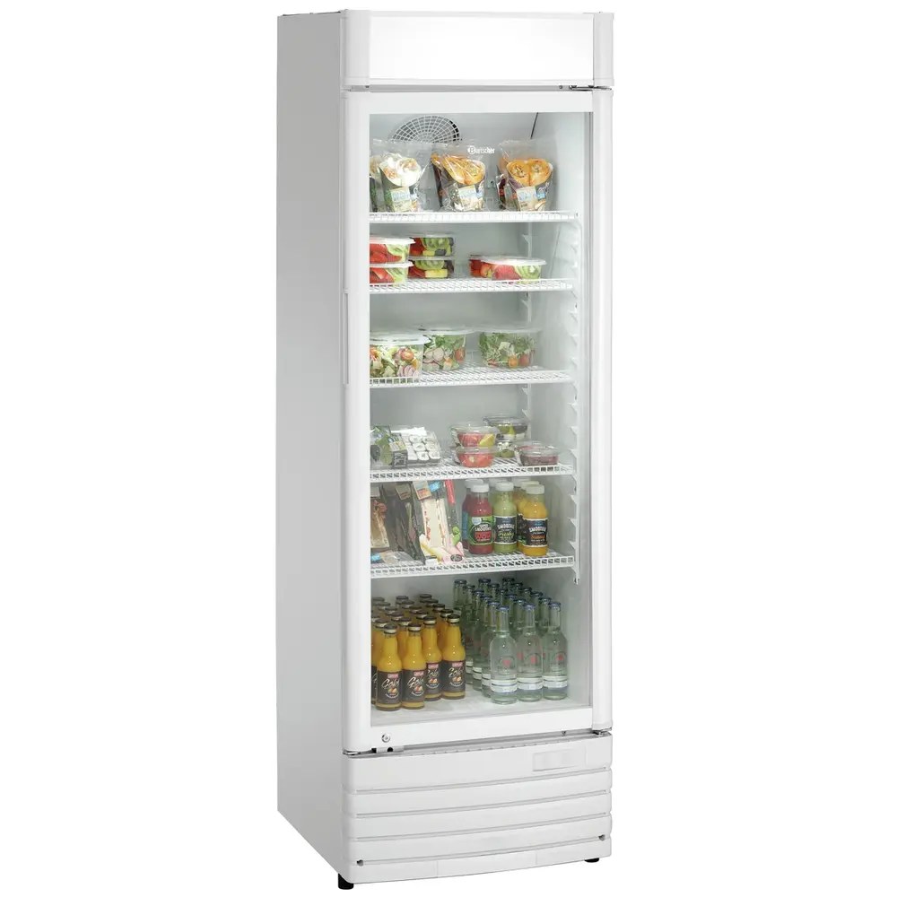 Bartscher Koelkast | 302l | Wit | 0°c/+10°c | Statisch + Ventilator | Wielen | 600x580x1845(h)mm