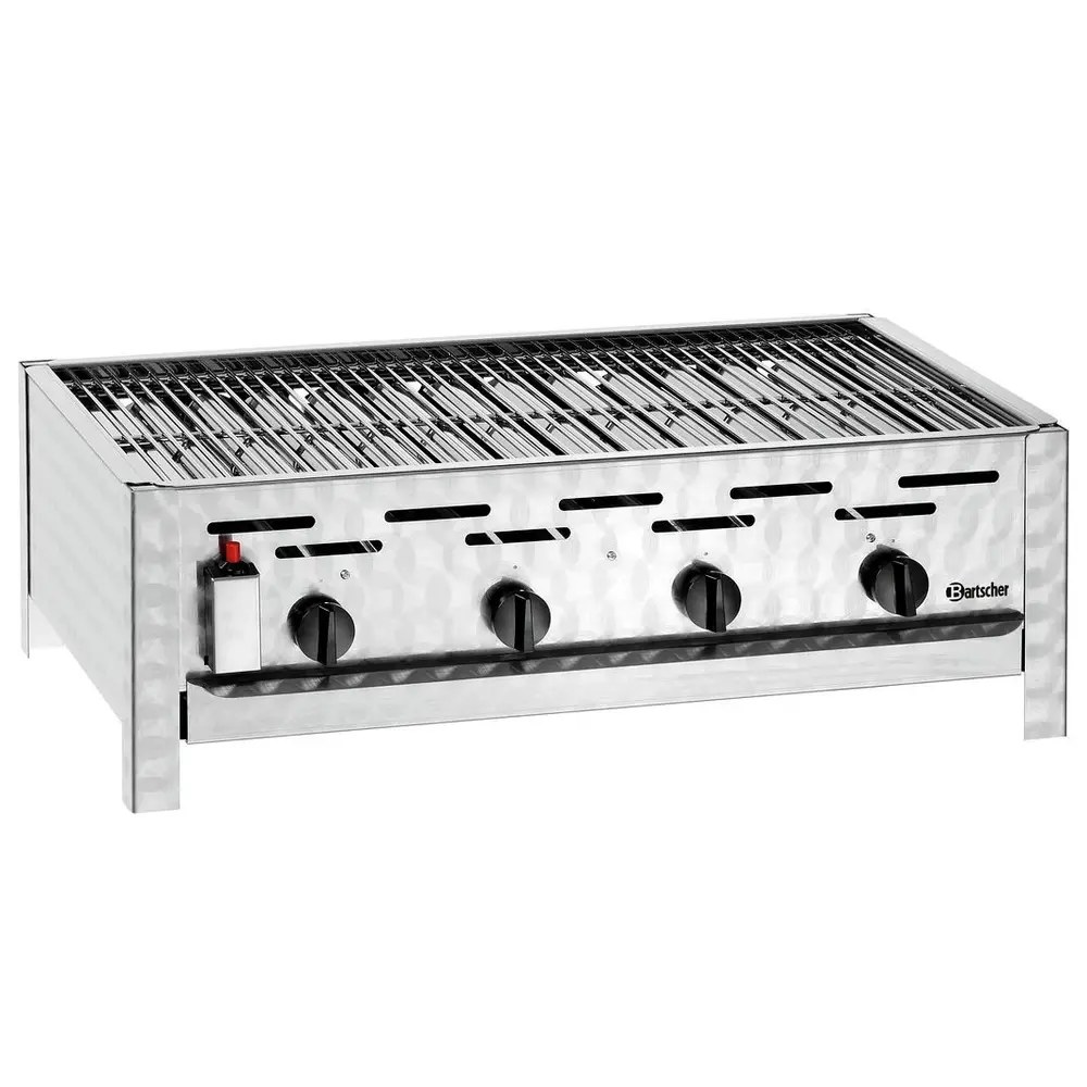 Bartscher Braadgrill | Gas | 4 Pits | 14.7kw | 850x555x270(h)mm