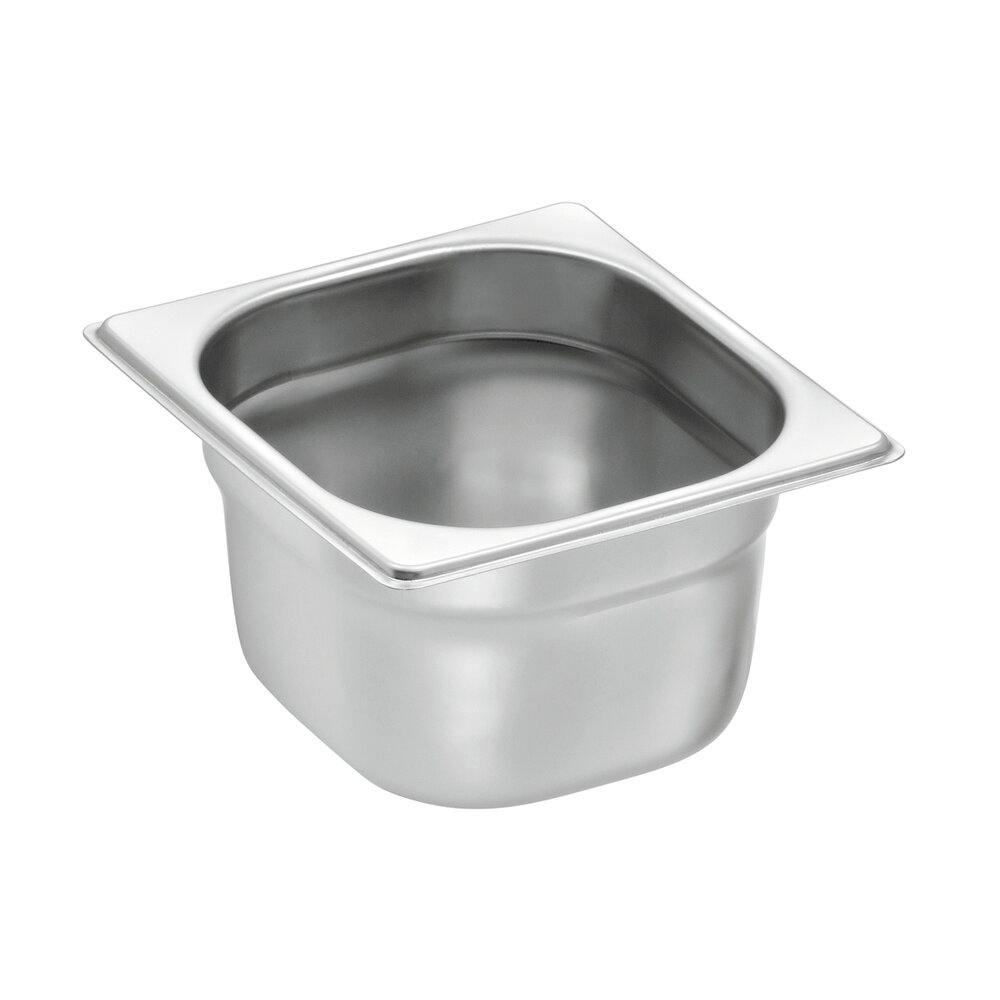 Bartscher Gn-bak | Top Line | Cns | 1/6 GN | Hoogte 100mm | 176x162x100(h)mm