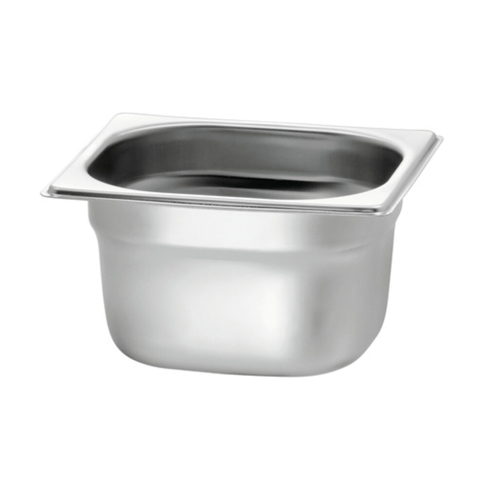 Bartscher Gn-bak | Top Line | Cns | 1/6 GN | Hoogte 100mm | 176x162x100(h)mm