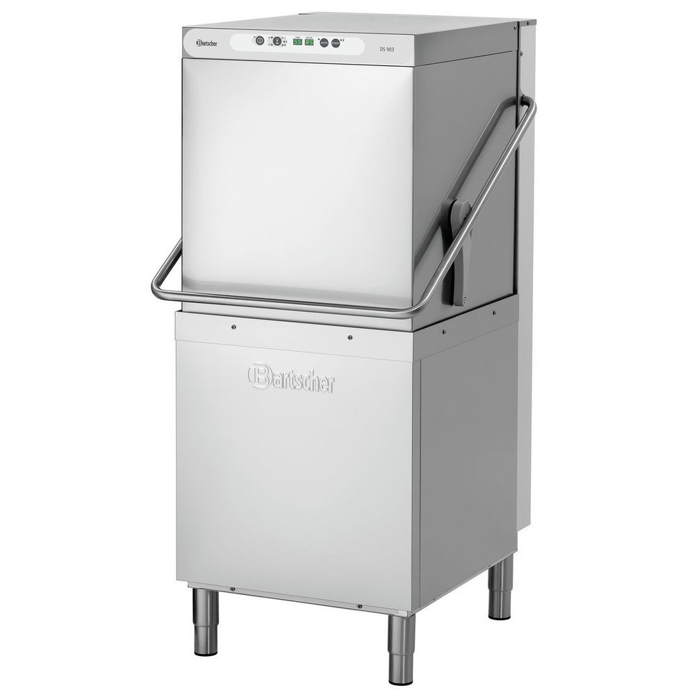 Bartscher Doorschuifvaatwasser | Mand 500x500mm | Naglanspomp | 725x955x1535/2055(h)mm
