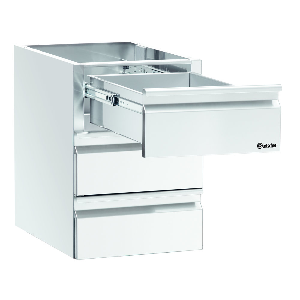 Bartscher Rvs Ladeblok Voor Inbouw | 1/1 GN | 400x585x570(h)mm