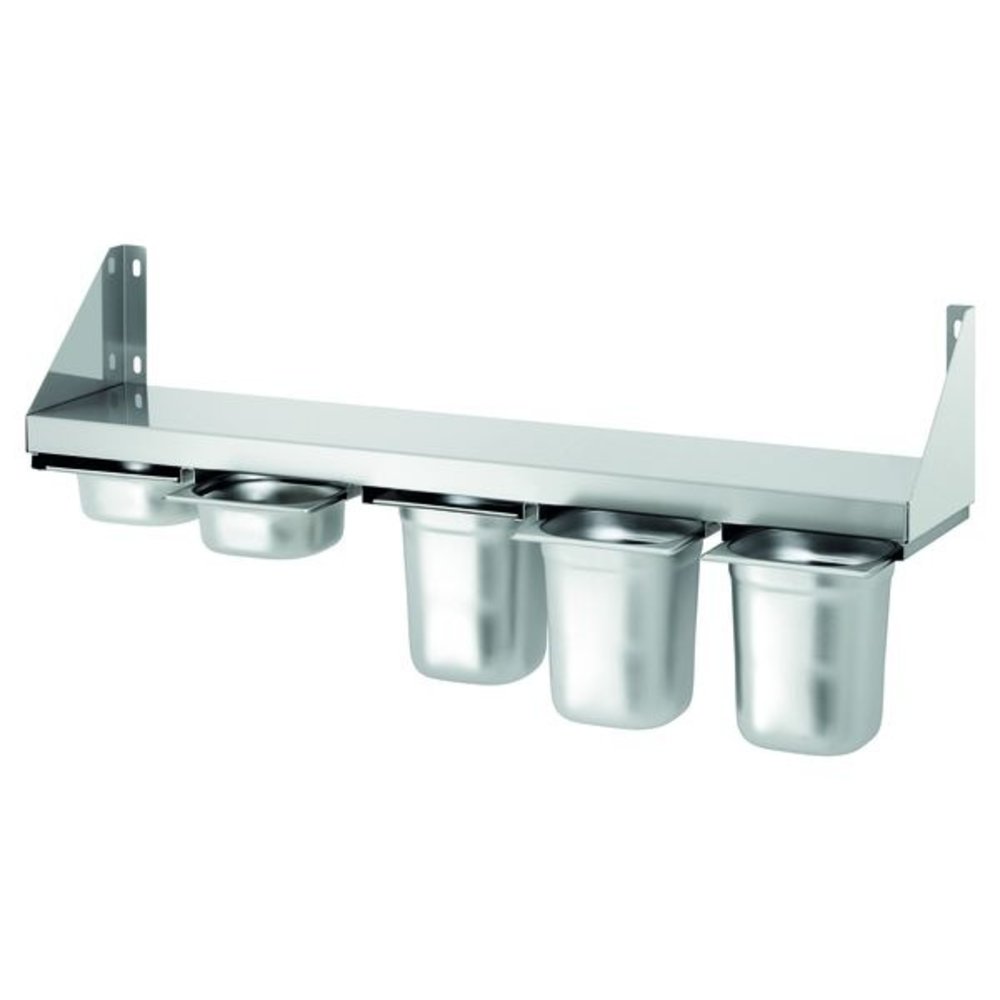 Bartscher Kruidenschap Rvs | 5x 1/6 GN | 1000x200x150(h)mm