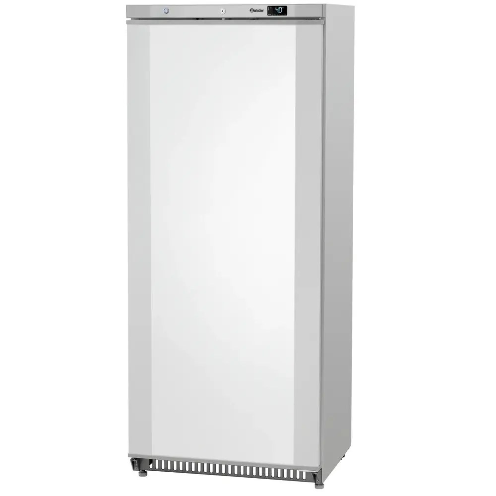 Bartscher Koelkast | Energiezuinig | 590l | Wit | 0°c/+8°c | Geforceerd | 773x742x1907(h)mm