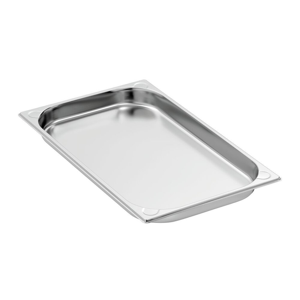 Bartscher Gn-bak | Basic Line | Cns | 1/1 GN | Hoogte 40mm | 530x325x40(h)mm