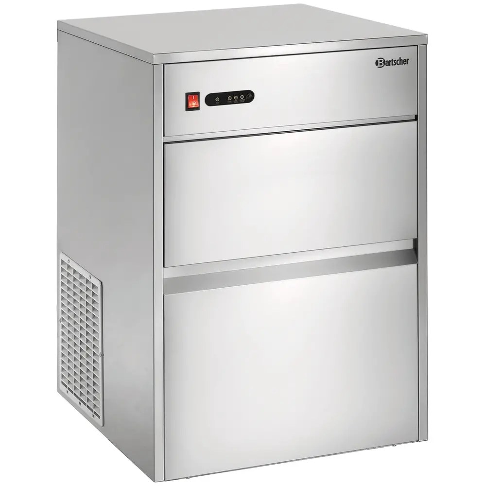 Bartscher Ijsblokjesmachine | Holle Blokjes (20g) | 25kg/24u | Bunker 7kg | Luchtgekoeld | 395x551x673(h)mm