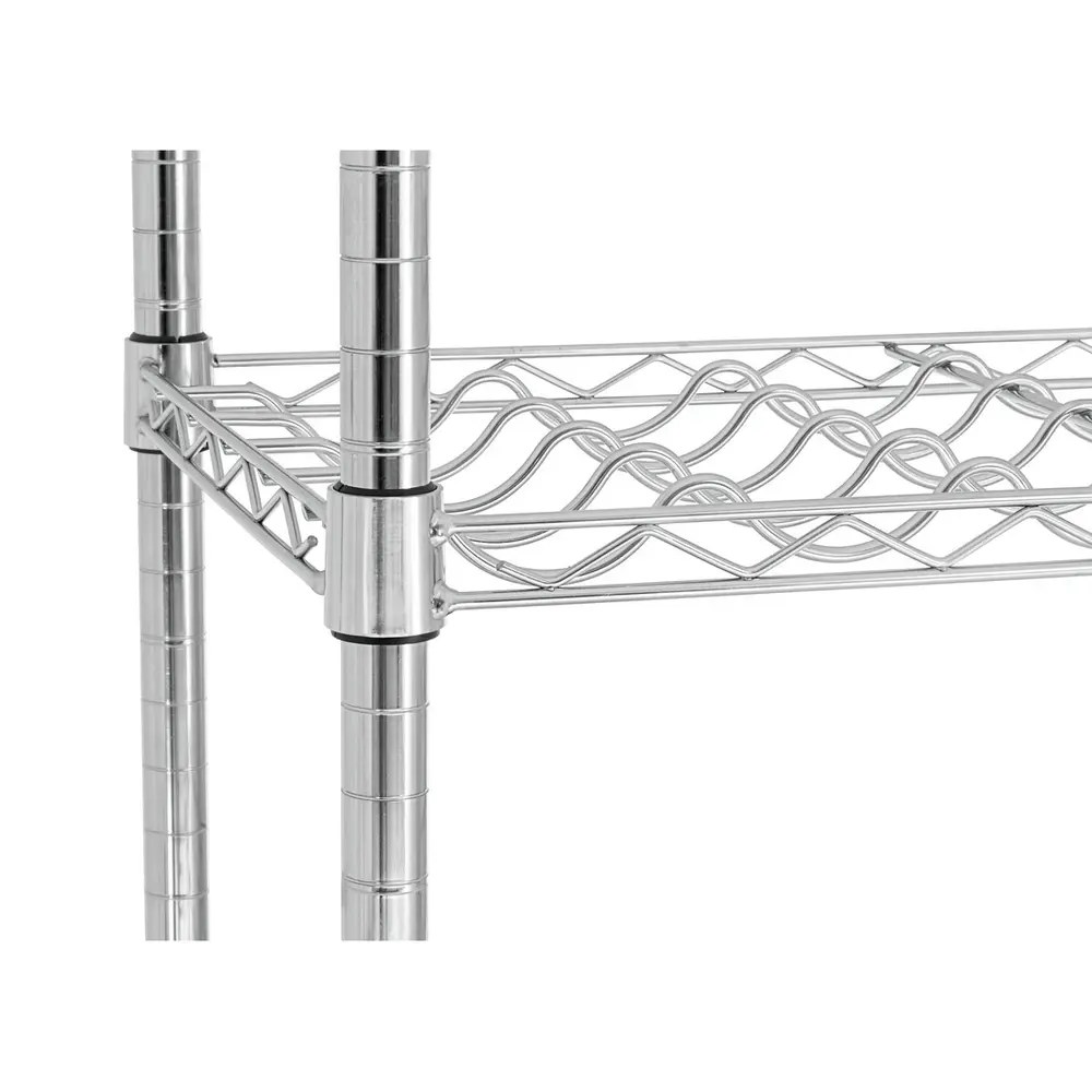 Bartscher Wijnrek | Staal | 5 Niveaus (130x 75cl) | Verstelbaar | Zelfmontage | 910x355x1405(h)mm