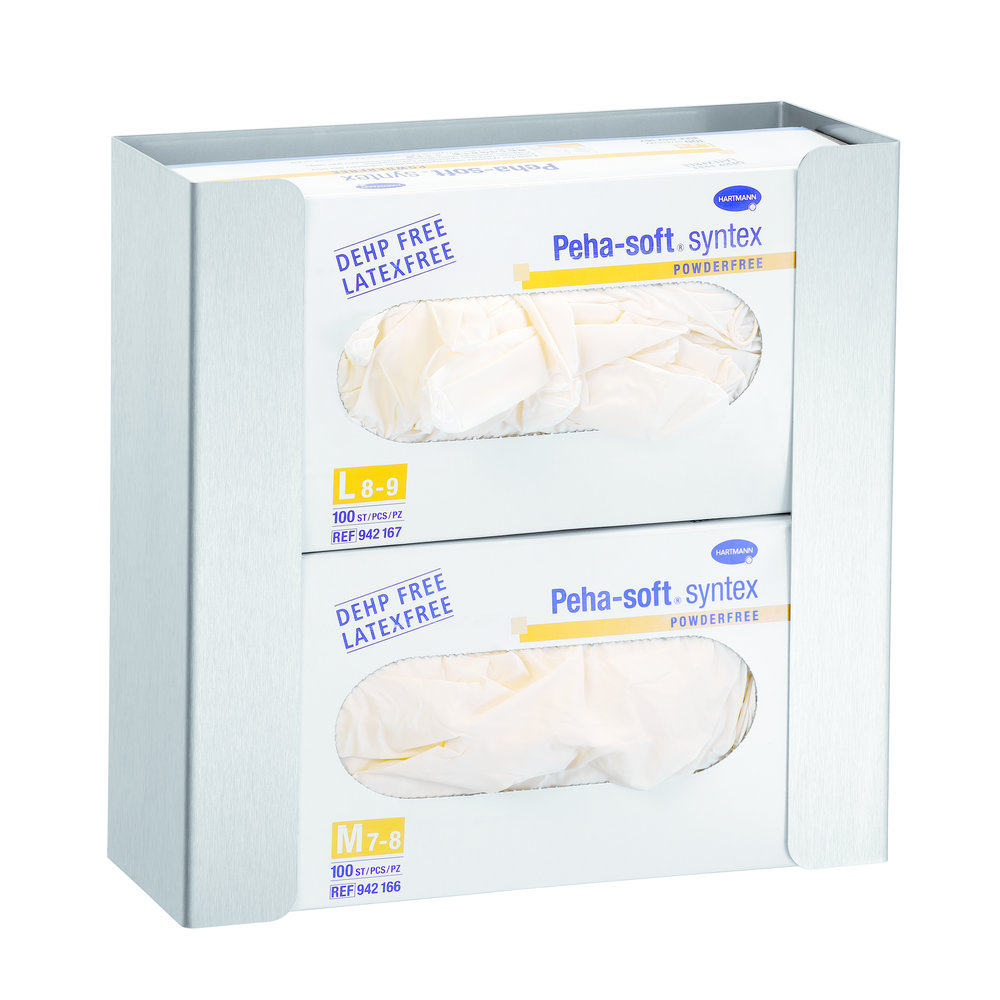 Bartscher Handschoendispenser K20 Rvs | Inschuiven Van de Verpakking | 260x96x259(h)mm