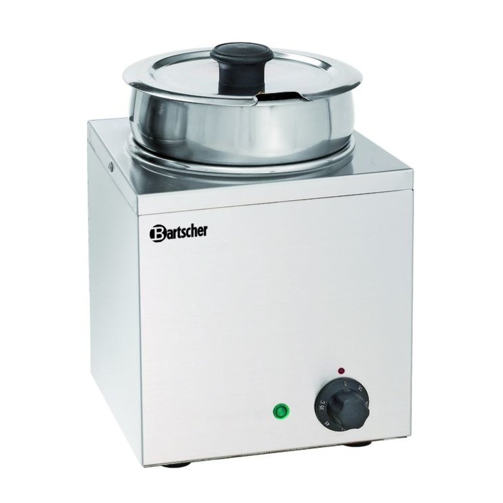 Bartscher Bain Marie | Hotpot | Rvs | 1x 3.5l | 230v | 210x210x320(h)mm