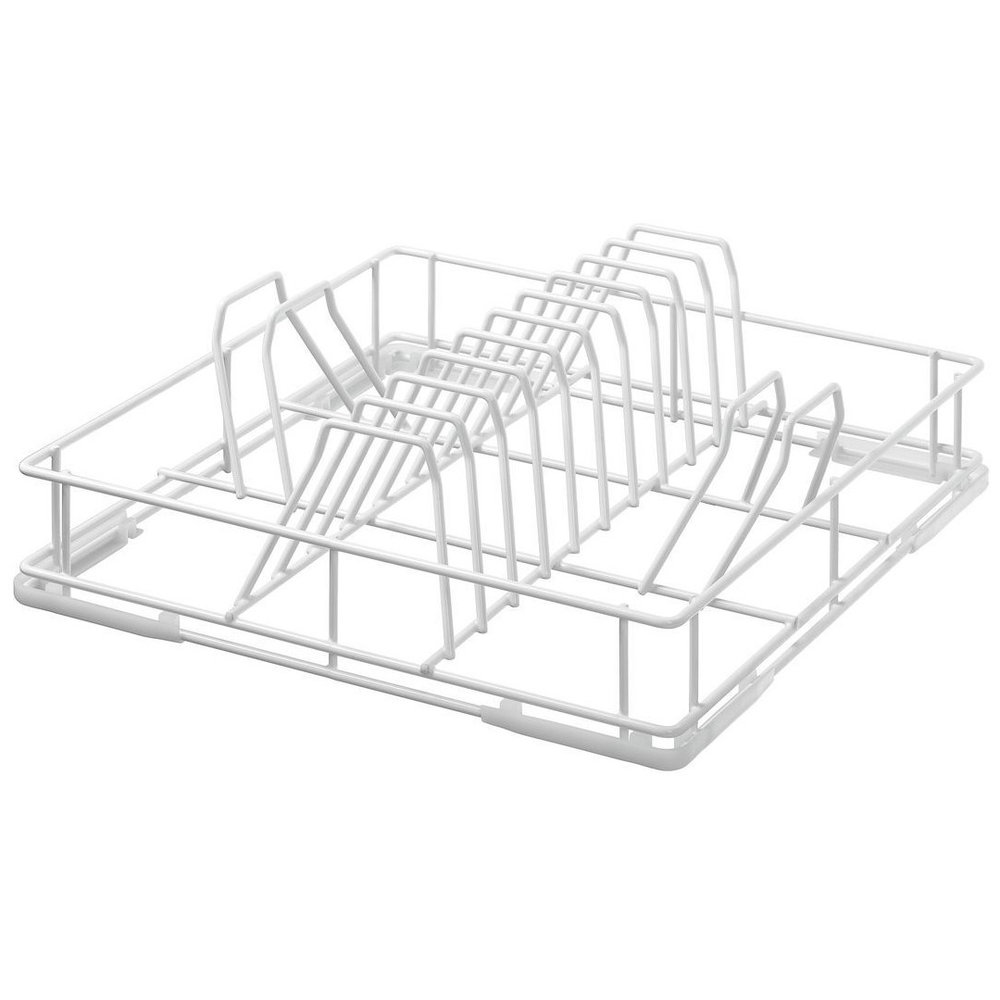 Bartscher Bordenkorf Staal Wit | 16 Vakken | 400x400x120(h)mm