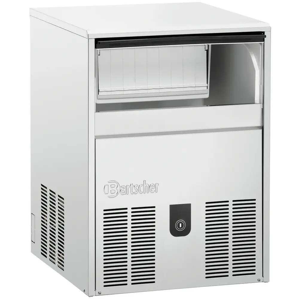 Bartscher Ijsblokjesmachine | Volle Blokjes (20g) | 38kg/24u | Bunker 11.5kg | Luchtgekoeld | 545x400x690(h)mm