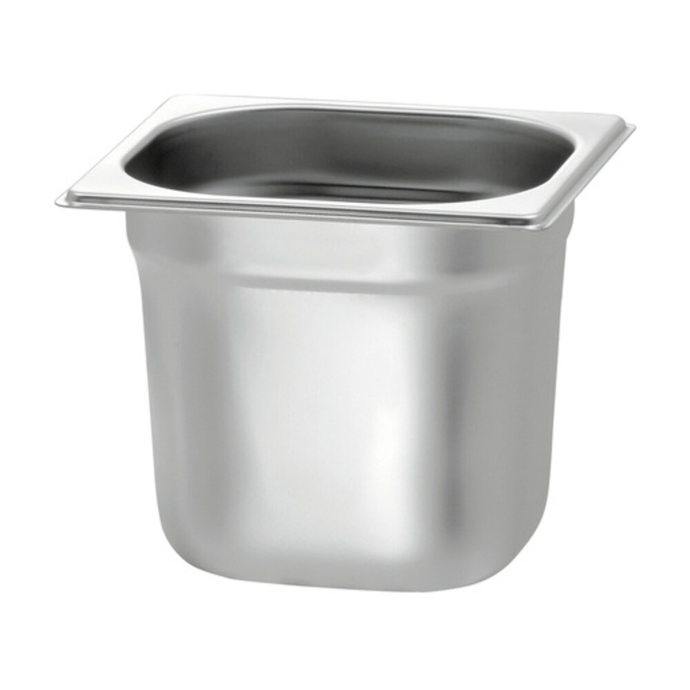 Bartscher Gn-bak | Top Line | Cns | 1/6 GN | Hoogte 150mm | 176x162x150(h)mm